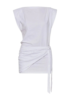 ISABEL MARANT Marielle wrap mini dress - White