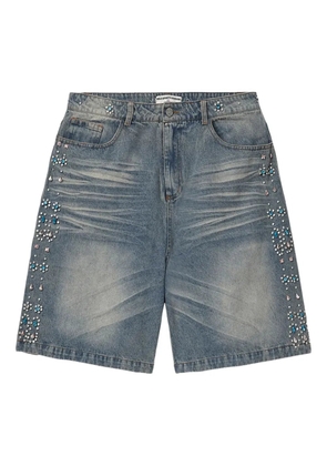 Vale Candy embellished shorts - Blue