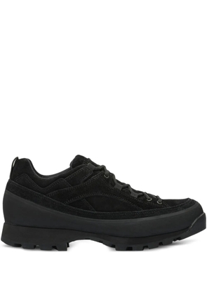 nonnative suede lace-up sneakers - Black