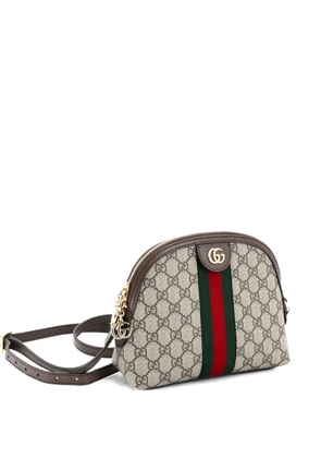 Gucci Pre-Owned Ophidia Dome GG Coated Canvas Small shoulder bag - Brown