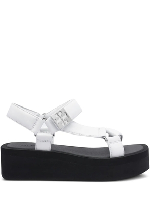 Tory Burch 50mm platform sandals - White