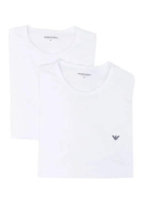Emporio Armani logo-print T-shirt (set of two) - White