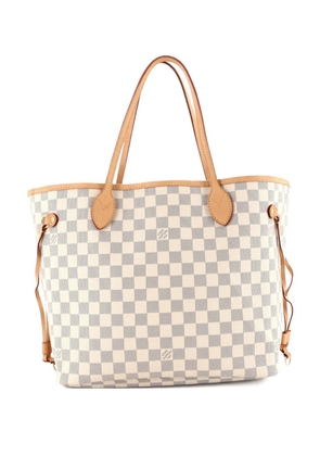Louis Vuitton Pre-Owned Neverfull NM Damier MM tote bag - White