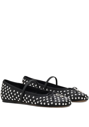Marc Jacobs studded ballerina flats - Black