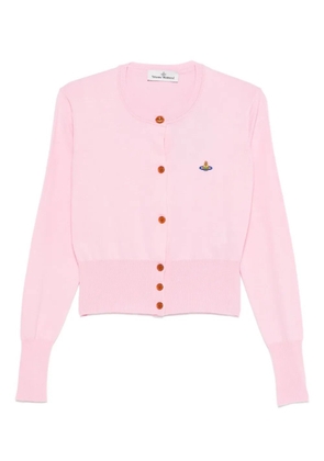 Vivienne Westwood Bea orb-embellished button cardigan - Pink