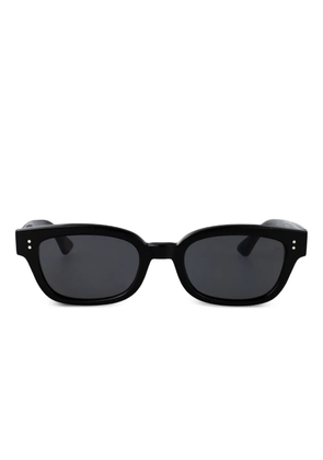 FIVEFOURFIVE 545 studded rectangle sunglasses - Black