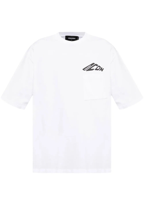 DSQUARED2 Icon crew-neck cotton T-shirt - White