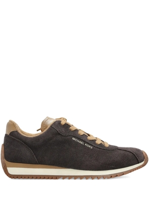 Michael Michael Kors Rhodes leather sneakers - Brown