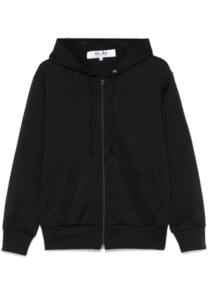 Comme Des Garçons Play signature heart-patch hoodie - Black