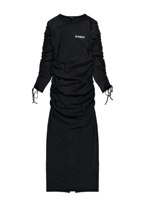 MISBHV Community gathered maxi dress - Black