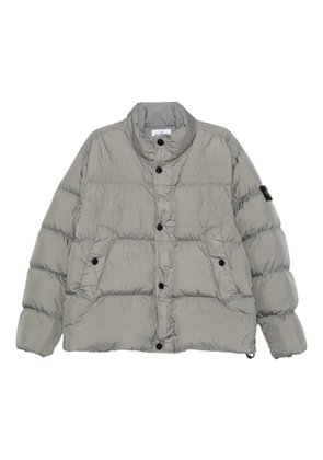 Stone Island padded stand-collar jacket - Green