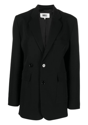 MM6 Maison Margiela single-breasted blazer - Black