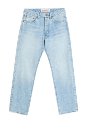 Valentino Garavani logo-patch jeans - Blue
