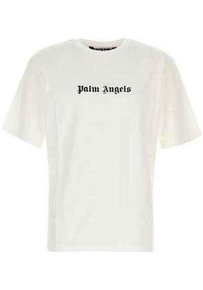 Palm Angels logo-print T-shirt - White
