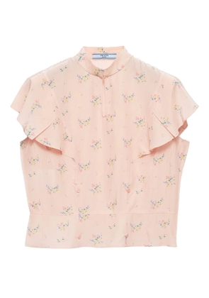 Prada Floral print shirt - Pink