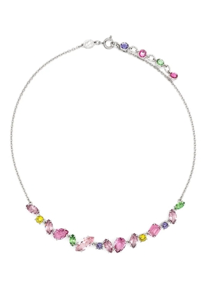 Swarovski Gema mixed-cuts crystal necklace - Silver