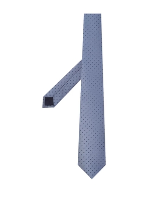 Corneliani dot-pattern tie - Blue