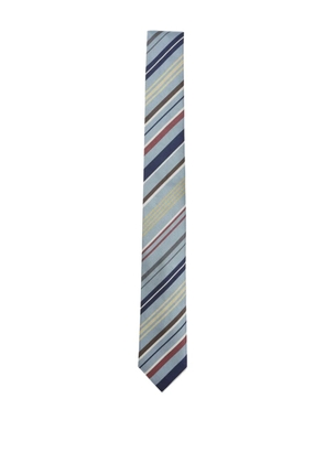 Paul Smith striped silk tie - Blue
