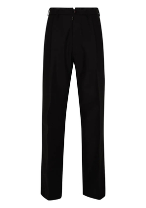 Maison Margiela satin-stripes tailored trousers - Black