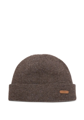 YERSE wool beanie hat - Brown
