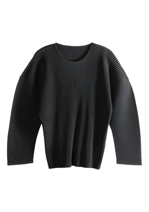 Homme Plissé Issey Miyake pleated HP58JK093 t-shirt - Black