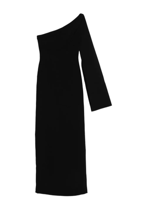 Solace London Alina one-shoulder maxi dress - Black