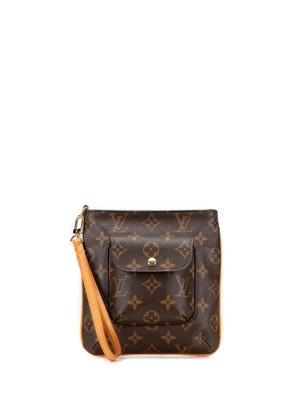 Louis Vuitton Pre-Owned 2008 Monogram Partition clutch bag - Brown