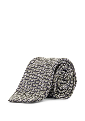 Kiton silk tie - Neutrals