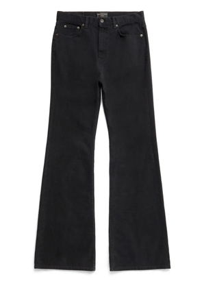 Balenciaga low-rise flared jeans - Black