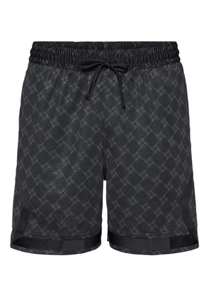 Jordan printed drawstring track shorts - Black