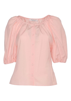 Philosophy Di Lorenzo Serafini puff-sleeve buttoned blouse - 132 PINK