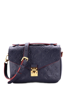 Louis Vuitton Pre-Owned Pochette Metis Monogram Empreinte Leather crossbody bag - Blue