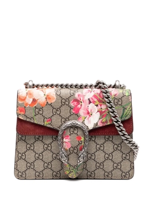Gucci Pre-Owned 2016-2025 Small GG Supreme Blooms Dionysus crossbody bag - Brown