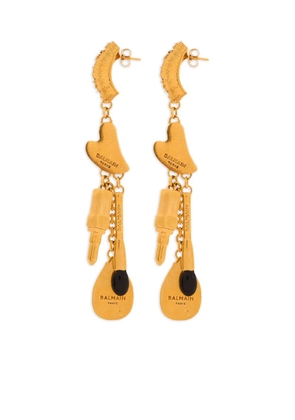 Balmain Beauty Charms earrings - Gold