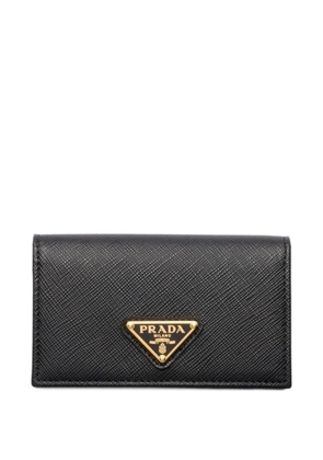 Prada Saffiano leather cardholder - Black
