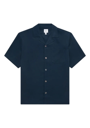 CHÉ revere-collar short-sleeve shirt - Blue