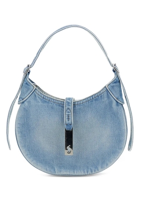 Polo Ralph Lauren denim-effect shoulder bag - Blue