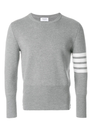 Thom Browne crew-neck sweater - Grey