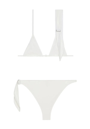 Courrèges Scarf bikini - White