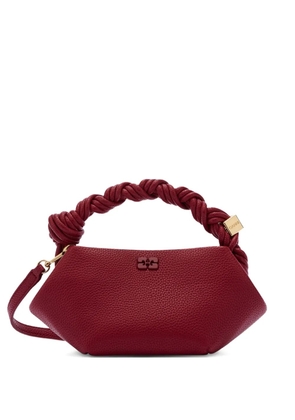GANNI twisted-handle tote bag - Red