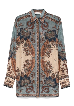 ZIMMERMANN Ascension shirt - Blue