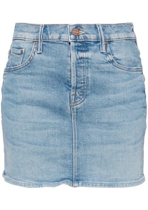 MOTHER The Vagabond denim mini skirt - Blue