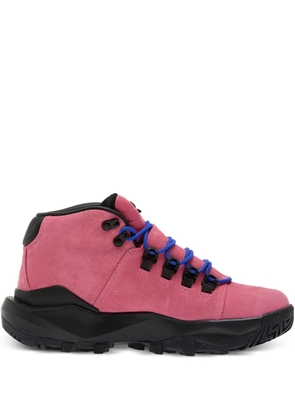 Nike Cygnal lace-up suede hi-top sneakers - Pink