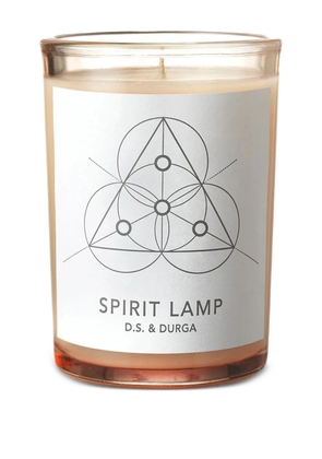 D.S. & Durga geometric-print scented candle (200g) - Neutrals
