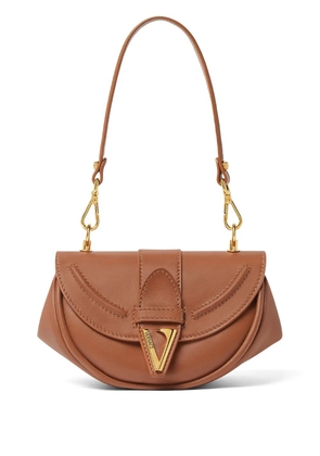 Versace small Virtus shoulder bag - Brown