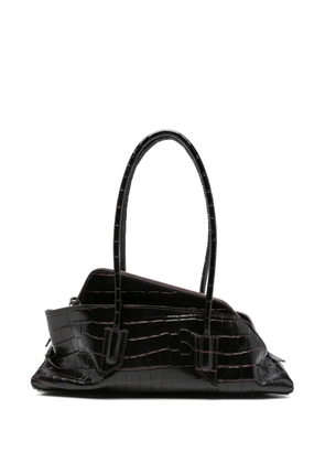 The Attico small La Passeggiata tote bag - Brown