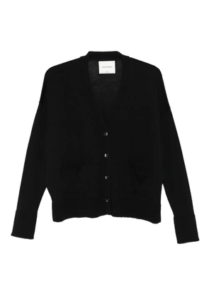 LABORATORIO CAPRI buttoned cardigan - Black