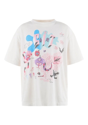 SAINT MXXXXXX illustration-print T-shirt - White