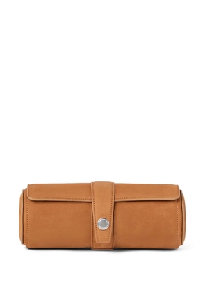 Brunello Cucinelli leather watch case - Neutrals