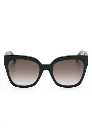 Longchamp oversize-frame sunglasses - Black